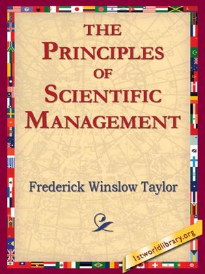 cover image of The Principles of Scientific Management